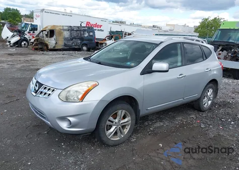 2013 Nissan Rogue Sv from USA, damaged, VIN JN8AS5MV1DW623443